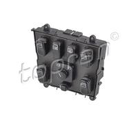 Interruttore alzacristalli Tunnel centrale nero 408 743 TOPRAN per MERCEDES-BENZ