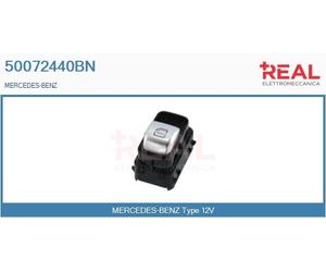 Interruttore, Alzacristallo 50072440BN REAL per MERCEDES-BENZ