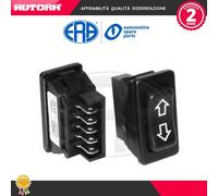 Interruttore, Alzacristallo adat.Renault Fuego (MARCA-ERA)..