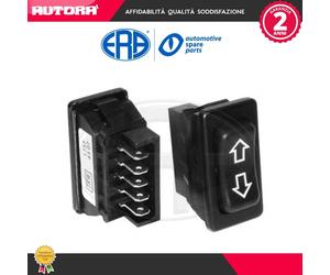 Interruttore, Alzacristallo adat.Renault Fuego (MARCA-ERA)..