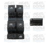 Interruttore, Alzacristallo anteriore Sx per AUDI SEAT A4 EXEO