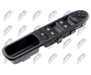 Interruttore, Alzacristallo anteriore Sx per PEUGEOT 207 207 SW