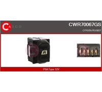 INTERRUTTORE ALZACRISTALLO CASCO CWR70067GS 6552NW PER CITROËN XANTIA