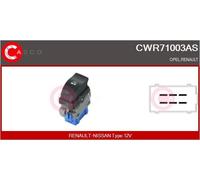 INTERRUTTORE ALZACRISTALLO CASCO CWR71003AS 4419781 PER OPEL MOVANO B