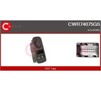 INTERRUTTORE ALZACRISTALLO CASCO CWR74075GS 156080933 PER ALFA ROMEO MITO