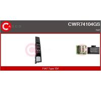 INTERRUTTORE ALZACRISTALLO CASCO CWR74104GS 735156600 PER FIAT IDEA