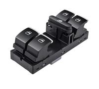 Interruttore Alzacristallo Compatibile Con Per Eos Per Tiguan Per Caddy 2K Per Gti 2003-2011 Interruttore Della Finestra Di Potere Pulsante Passeggero 7L6959855B 5ND959857(Chorme,B)