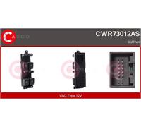 Interruttore, Alzacristallo CWR73012AS CASCO per VW SEAT