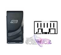 INTERRUTTORE ALZACRISTALLO DESTRA = PORTA A/SX 6 PIN PEUGEOT BOXER 02>06