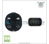 Interruttore alzacristallo ElectricLife Anteriore Sx Sinistro per FORD FIESTA