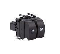 Interruttore Alzacristallo Elettrico A Pulsante Doppio 12V Per Clio II 2 8200 060 045 In Plastica Nera Interruttore Pulsantiera Pulsante