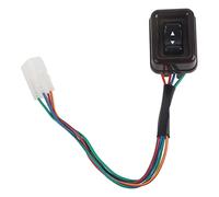 Interruttore alzacristallo elettrico di ricambio elettrico per auto per 1984 1990 Aggiornamento aftermarket in plastica ABS marrone a montaggio diretto