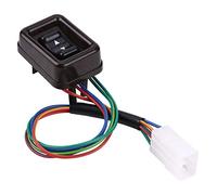 Interruttore Alzacristallo Elettrico Passeggero, Switch Finestrino Power Window, Nero Resistente per 84-90 - Sostituzione Facile, Materiale ABS Durevole,