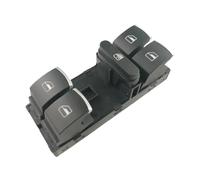 Interruttore alzacristallo elettrico Per VW Per Golf 5 6 Mk5 6 Per Jetta 5 6 Per Passat B6 Per Touran SEAT Chrome Faro Interruttore + Power Window Master Switch