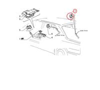 INTERRUTTORE ALZACRISTALLO ELETTRICO POST DX LANCIA THEMA ORIGINALE 176602370