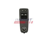 Fast Interruttore Alzacristalli FT82239 Frontale SX per Fiat, Peugeot, Citroën (Ducato 250/290)