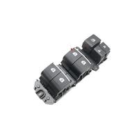Interruttore alzacristallo lato guida sinistro con retroilluminazione a LED blu ghiaccio, compatibile con Toyota RAV4 Camry C-HR 2019 2020 2021(1pcs A)