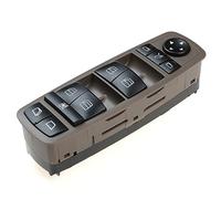 Interruttore alzacristallo per Auto Finestra per Interruttore Principale A2518300390 per Mercedes per Benz GL per Classe R ML350 W251 X164 GL450 R350(Marrone)