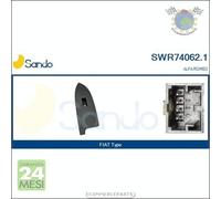 Interruttore alzacristallo Sando Anteriore Dx Destro per ALFA ROMEO GIULIETTA
