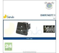 Interruttore alzacristallo Sando Anteriore Dx Destro per FIAT PANDA