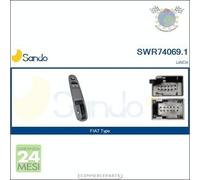 Interruttore alzacristallo Sando Anteriore Sx Sinistro per LANCIA YPSILON bgn