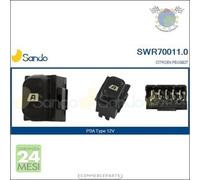 Interruttore alzacristallo Sando per CITROEN BERLINGO PEUGEOT RANCH bc3