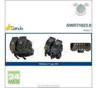 Interruttore alzacristallo Sando per RENAULT TRAFIC SCENIC MEGANE LAGUNA CLIO