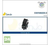 Interruttore alzacristallo Sando per TOYOTA PICNIC YARIS RAV 4 PRIUS