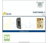 Interruttore alzacristallo Sando Posteriore Dx Destro per HYUNDAI TERRACAN
