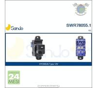 Interruttore alzacristallo Sando Posteriore Dx Destro per KIA RIO