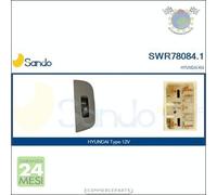 Interruttore alzacristallo Sando Posteriore Sx Sinistro per HYUNDAI TERRACAN