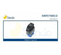 Interruttore Alzacristallo Sando SWR71003.0 per Opel Renault