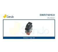 CASCO CWR71016AS Interruttore Alzacristallo per OPEL Movano Kastenwagen (X70)