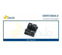 Interruttore Alzacristallo Sando SWR74024.0 per Fiat Citroën/peugeot