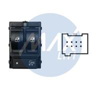 MAX! Interruttore alzacristallo SFT132 per Fiat Ducato 2012-2014 ant. SX 8 pin con blocca porte