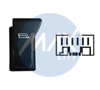 Interruttore, Alzacristallo SID103 MAX per IVECO