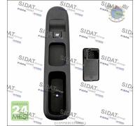 Interruttore alzacristallo Sidat Anteriore Dx Destro per PEUGEOT 5008 3008