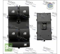 Interruttore alzacristallo Sidat Anteriore Sx Sinistro per BMW 5 E61 530 OPEL I
