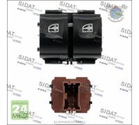 Interruttore alzacristallo Sidat Anteriore Sx Sinistro per DACIA DUSTER LODGY M