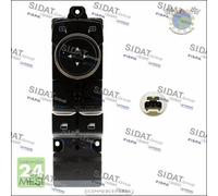 Interruttore alzacristallo Sidat Anteriore Sx Sinistro per FORD FIESTA dgt