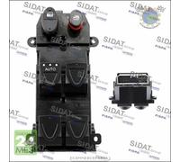 Interruttore alzacristallo Sidat Anteriore Sx Sinistro per HONDA CIVIC VIII JAZ