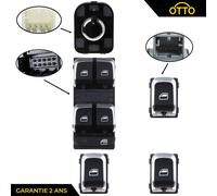 Placchetta+3 Bottoni+Rotellina Regolazione Retro Pinze A4 B8 Q5 - 4F0959565