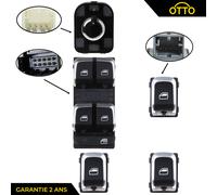 Interruttore Alzacristallo Vetro E Regolazione Retrovisore Pinze per Audi A1 A4
