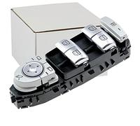 NTY Interruttore alzacristalli EWS-ME-026 A22290568009051 Anteriore SX cromo/nero per Mercedes-Benz