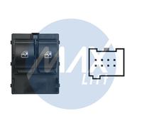Blocco Comandi Alzacristalli Porta Anteriore Sinistra Fiat Doblo 2009 2 Pulsanti