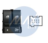 For Citroen Jumper 07/2006> Pulsantiera Anteriore Sx Interr. Blocco Porte 20 pin