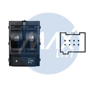 MAX! Interruttore alzacristallo SFT132 per Fiat Ducato 2012-2014 ant. SX 8 pin con blocca porte