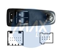 INTERRUTTORE ALZAVETRO PER FIAT DUCATO 2012 2014 PORTA ANT SX C/BLOCCO PORTE