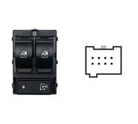 MAX! Interruttore alzacristallo SFT132 per Fiat Ducato 2012-2014 ant. SX 8 pin con blocca porte