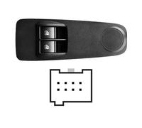 INTERRUTTORE ALZAVETRO PER FIAT DUCATO'12>14 ANT.SX 8PIN RETR.MAN S/BLOC.PORTE